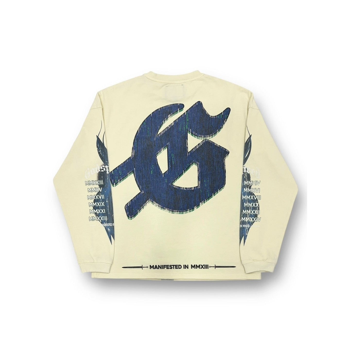 Godspeed - F.T.D Long Sleeve Beige Tee