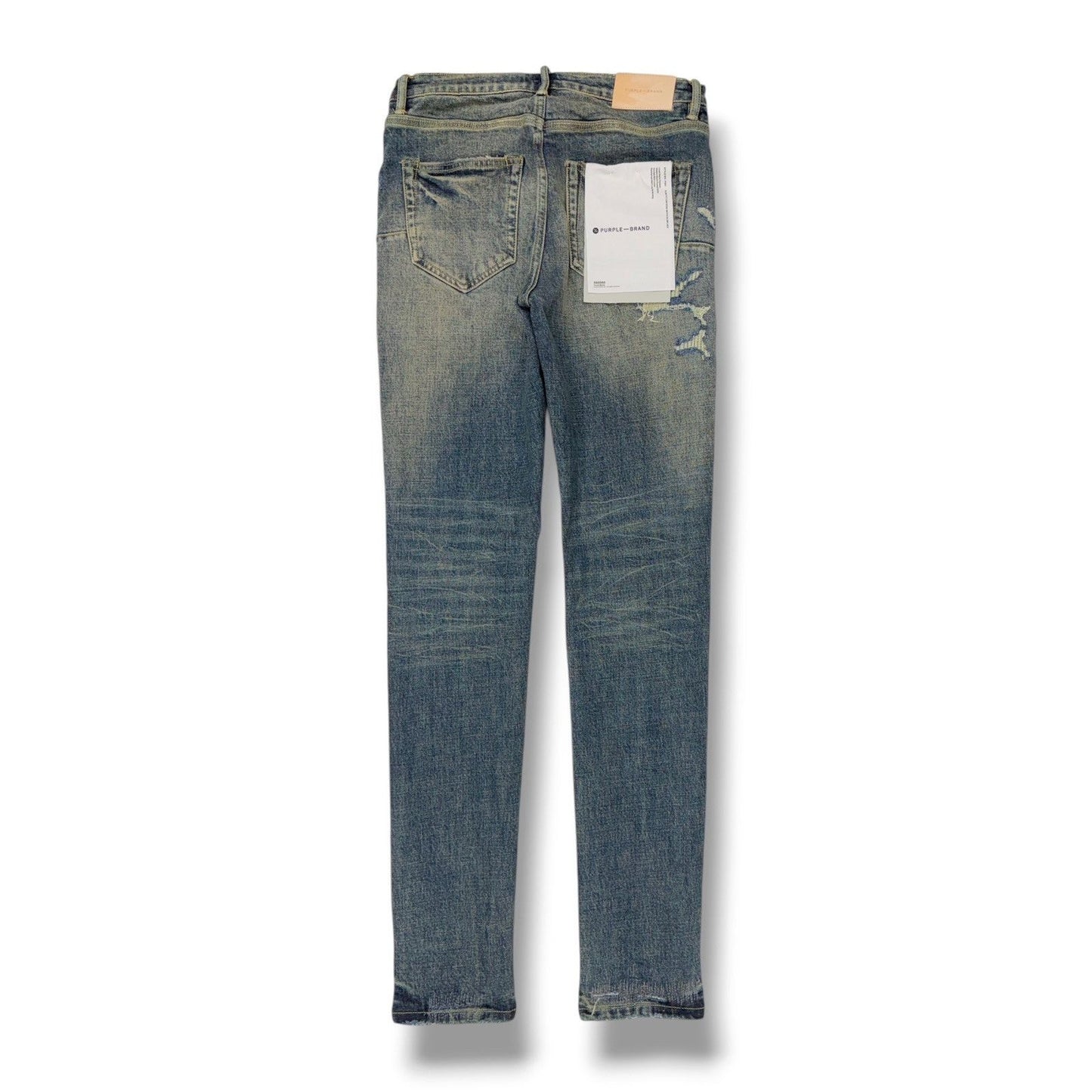PURPLE- P001- Dirty Indigo Repair
