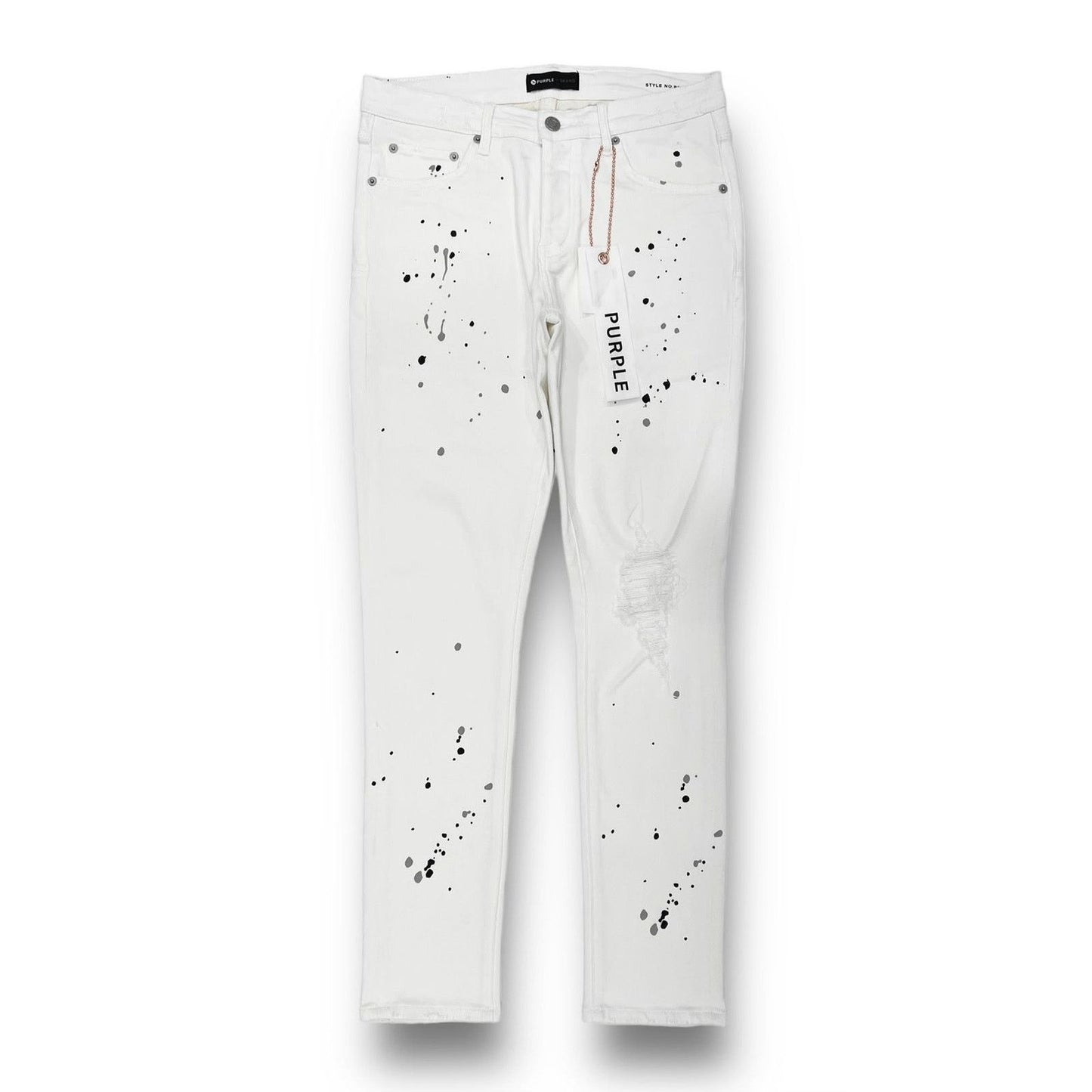 PURPLE- P001- Optic White Paint Blowout