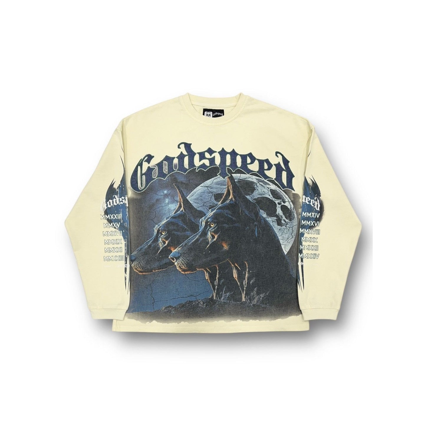 Godspeed - F.T.D Long Sleeve Beige Tee