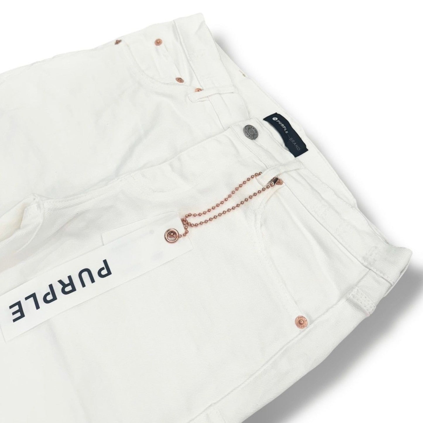 PURPLE- P001- Optic White