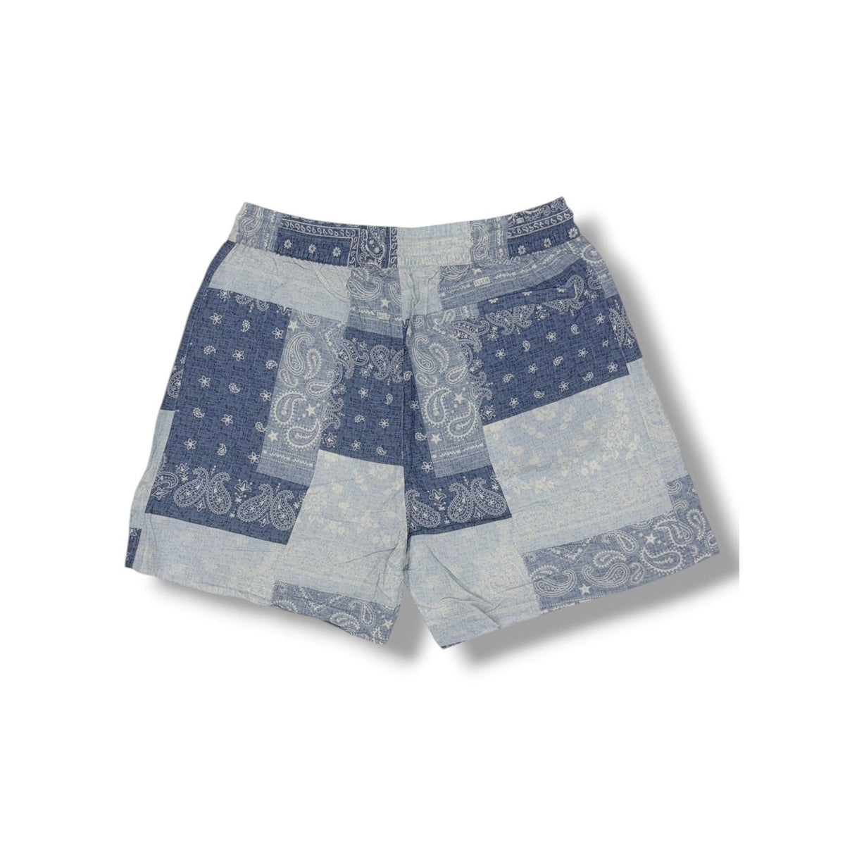 KITH- Washed Paisley Active Short Lt Indigo
