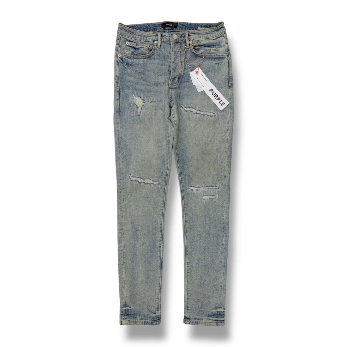 PURPLE- P001- Light Blue Vintage Repair